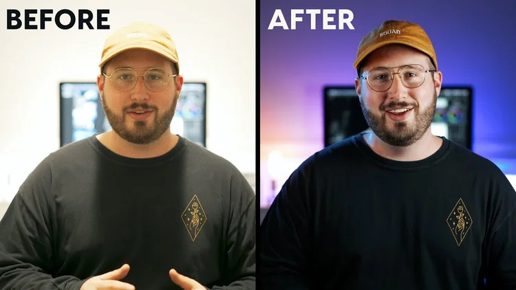 using light for boosting YouTube video